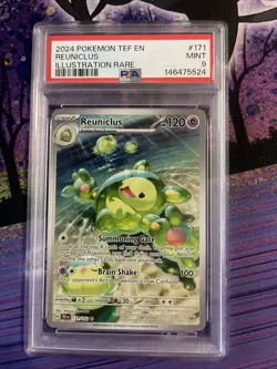 Pokemon - Reuniclus - Temporal Forces - 171/162 - Illustration Rare- PSA 9 Mint - Image 1