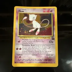 The Pokemon Company Mew 09/53 Wotc Promo Holo 50 HP English Sugimori - Image 1