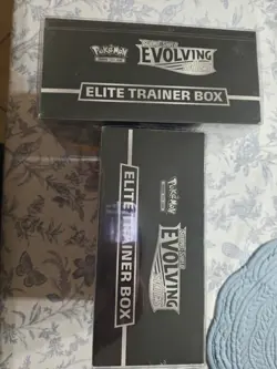Two (2) Factory Sealed Pokemon Evolving Skies ETB w/ protective cases - Image 3