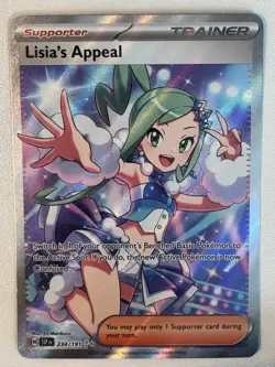 Lisias Appeal 234/191 Surging Sparks Full Art Trainer - Pokemon TCG - Image 1