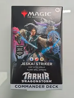 Magic The Gathering Dragonstorm Commander Deck - Jeskai Striker - Image 1
