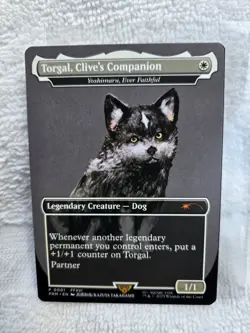 MTG Torgal, Clive's Companion Non Foil Borderless - MagicCon Promo - Image 1