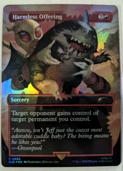 Harmless Offering (Rainbow Foil) - MTG Secret Lair Drop Foil RARE - Image 1