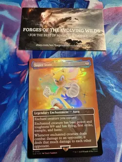 Super State Foil Sonic The Hedgehog Secret Lair - Image 1