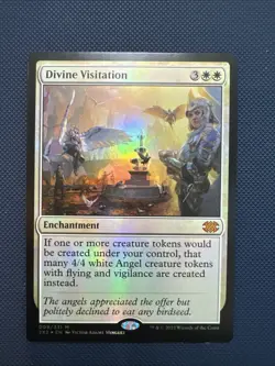MTG Divine Visitation - Double Masters 2022 (2X2) NM Foil - Image 1