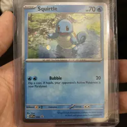 Squirtle 048 Promo - HD Holo Swirl - Pokemon 151 - Image 2