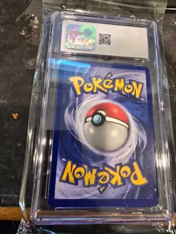 1999 WOTC POKEMON WB MOVIE DRAGONITE #5 BLACK STAR PROMO STAMPED CGC 9 MINT - Image 2