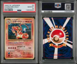 PSA 10 Pokemon Charizard Holo CD Promo #6 1999 JPN NEW CERT - Image 3