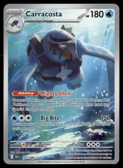 Carracosta 107/086 Holo Illustration Rare Black Bolt Pokemon Holo NM - Image 1