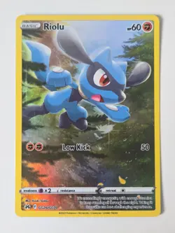 Pokemon Riolu GG26/GG70 - SWSH Crown Zenith Galarian Gallery - Image 1