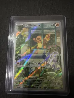 Pokemon TCG Charmander 044 Promo Full Art Holo Black Star Promo NM Condition - Image 1