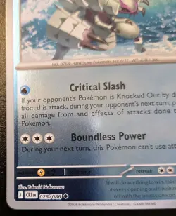 Golisopod 026/086 Reverse Holo Uncommon Mega Evolution: Chaos Rising Pokemon TCG - Image 4