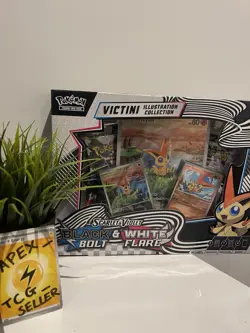 Pokemon TCG: Black Bolt + White Flare Tech SET of 2 + Victini Collection BUNDLE - Image 2