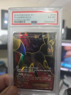 Umbreon EX (Full Art) 119/124 Fates Collide Holo Pokemon - Image 1