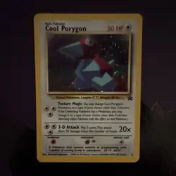 Nintendo Pokemon TCG Cool Porygon 15/53 Wotc Promo Holo 1999 English - Image 1