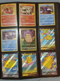 Pokemon 25th Anniversary Celebrations Complete Set + Gold Metals and More - Image 1