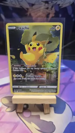 Pokemon TCG Pikachu GG30/GG70 Crown Zenith Galarian Gallery Ultra Rare Holo - Image 1