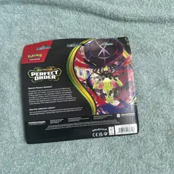 Pokemon TCG 3-Pack Blister (Chikorita) Perfect Order New Sealed - Image 2