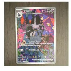 pokemon banette stellar crown 234/217 illustration rare holo full art 90hp 2024 - Image 1
