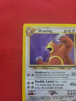 Pokemon: Ursaring #34/75 Neo Discovery Non-Holo Rare 2001 Vintage - MP - I19 - Image 4