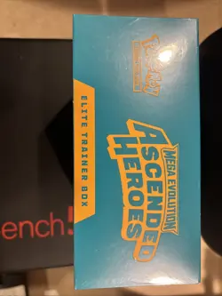 NEW SEALED Pokemon TCG Mega Evolution ~ Ascended Heros ETB - Image 2