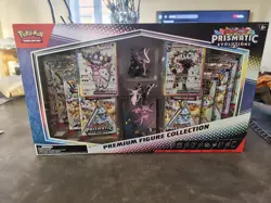 Pokemon TCG Prismatic Evolutions Premium Figure Collection Box New & Sealed ✅ - Image 1