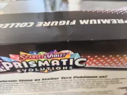 Pokemon TCG Prismatic Evolutions Premium Figure Collection Box New & Sealed ✅ - Image 3