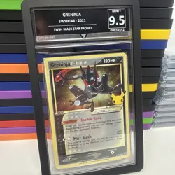 Pokemon TCG Greninja Gold Star SWSH144 Celebrations Get Graded 9.5 - Image 1