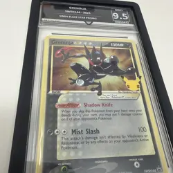 Pokemon TCG Greninja Gold Star SWSH144 Celebrations Get Graded 9.5 - Image 4