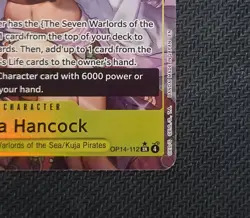 One Piece Boa Hancock - OP14-112 SR (Alternate Art) The Azure Sea's Seven (OP14) - Image 4