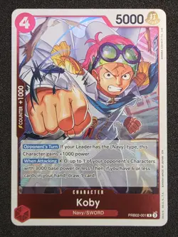Koby PRB02-001 R Foil One Piece Premium Booster -The Best- Vol. 2 English NM - Image 1