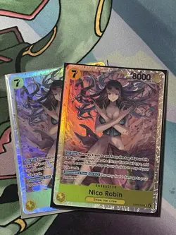 x1 Nico Robin EB03-055 Extra Booster One Piece Heroines Edition English TCG - Image 1