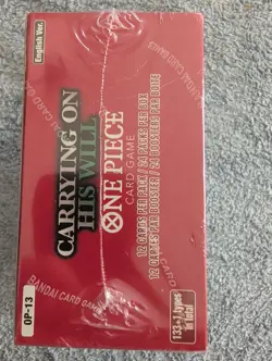 One Piece CCG Carrying On His Will OP-13 Booster Box English Factory Sealed - Image 4