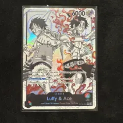 One Piece ST30-001 Luffy and Ace alt art Leader - Image 1