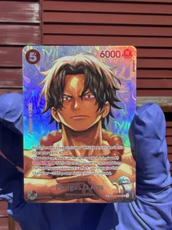 One Piece Portgas.D.Ace (SP) ST15-005 The Time of Battle English OP16 CLEAN! - Image 1