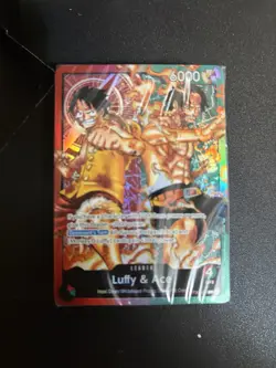 ONE PIECE ENGLISH TCG: (ST-30) Starter Deck EX: Luffy & Ace BRICK ONLY SEALED - Image 1