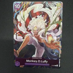 2023 One Piece EN 1st Anniversary Tournament Winner #041 Monkey D Luffy English - Image 1