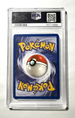 2000 Pokemon TEAM ROCKET 1st Edition DARK GYARADOS 25/82 PSA graded 8 NM-MT - Image 2