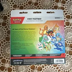 Pokemon TCG First Partner Illustration Collection Series 1 Box 9 Cards 2021 - Image 2