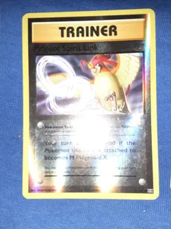 Pokemon TCG XY Evolutions Pidgeot Spirit Link Reverse Holo Trainer #81 NM - Image 1