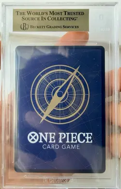 One Piece Card Game 🏴‍☠OP05-119 Monkey.D.Luffy SEC Alt Art Foil Graded BGS 10 - Image 2