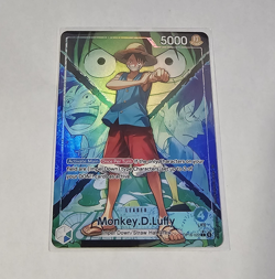 One Piece Card Game Monkey.D.Luffy Leader OP16-022 Holo 5000 Power - Image 1