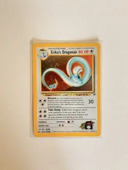 Pokemon TCG Erika's Dragonair 4/132 Holo Card Rare 2000 NM-LP - Image 1