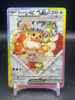 Eevee ex 174 Pokemon UPC Prismatic Evolutions Promo Holo English NM - Image 1