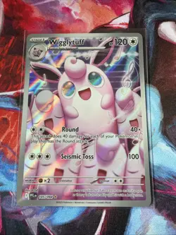 Wigglytuff Illustration Rare 105/094 Me02: Phantasmal Flames POKEMON Card - Image 1