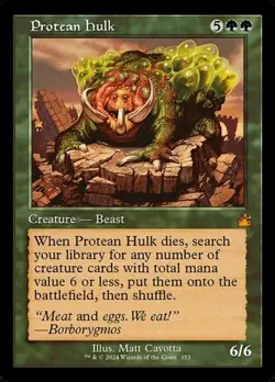 Protean Hulk - Retro Frame RVR NM MTG - Image 1