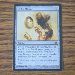 Magic: The Gathering Lich's Mirror Shards of Alara 210/249 Rare Colorless - Image 1