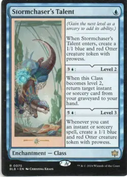 MTG: Bloomburrow: Stormchaser's Talent: Lightly Played Condition - Image 1