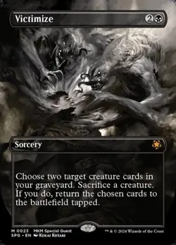 Victimize - Extended Art SPG NM MTG - Image 1