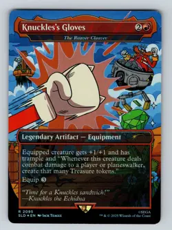 Knuckles's Gloves - The Reaver Cleaver Foil R Secret Lair Drop Series 2095 NM - Image 1
